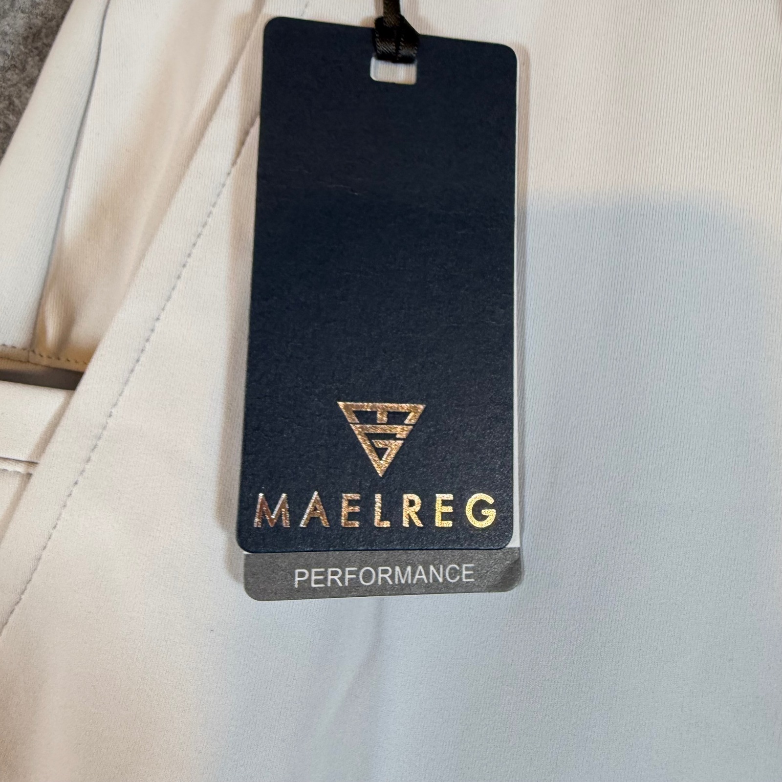 Maelreg Proflex Performance Pants Mens 40x30 Misty Grey Golf Stretch Upf 30+ Nwt — image 2 of 8